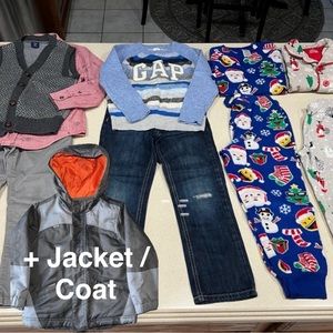 Boys 10 piece clothing Bundle / Lot size 5